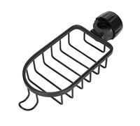 YUKOFE Support de Rangement de Robinet Suspendu, évier réglable, égouttoir à éponge pour Cuisine et Salle de Bains (Black)