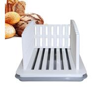 Yulokdwi Guide de Découpe pour Pain - Guide de Coupe | Outil de Boulangerie Portable Pliable Réglable pour Cuisine Stockage Pain Grillé Boulangerie Maison Restaurant Gâteau