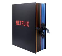 YuMe 15309 - Netflix Gift Box, calendrier de l'Avent avec effet sonore, à partir de 16 ans, 24 surprises de 7 séries populaires de Netflix
