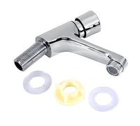 YUMILI Robinet Poussoir Temporisé,Robinet à Fermeture Différée Et Robinet De Salle De Bain Tap, G1/2 Robinet Poussoir Eau Froide Robinets