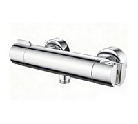 YunBey Robinet Thermostatique Mural Entraxe 13,5-16,5cm | Noyau PPS précis et durable, compatible avec les tuyaux standard. Idéal pour salle de bain