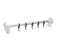 YunCangg Enrouleur pour bâche de piscine, base en plastique, aluminium, réglable, 2-5 m, avec roues et cordons pour couverture de piscine, jacuzzi, accessoires de nettoyage et de protection