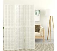 YunCangg Paravent de style japonais en bois de sapin massif avec papier de riz Shoji - 120 x 170 cm - Pliable - Paravent brise-vue - Paravent pour salon, chambre à coucher, bureau