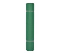 YunCangg Tapis uni vert tissu 1 x 12 m rectangulaire enroulable pour couloir, entrée, intérieur, polyvalent, facile d'entretien, antidérapant, absorption d'eau, idéal pour fête, mariage