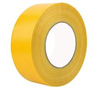 Yunhgft adhésif, Duct Tape Étanche, Jaune; 60mm*10m | Toile polyéthylène, Rleau , Assemblage matériaux, Pr bricoleurs avertis