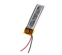 YUNIQUE GREEN-CLEAN-POWER - Batterie LiPo Rechargeable 350829 3.8V 50mAh | Compatible Casque Bluetooth, Montre Intelligente, POS | Sécurité PCM, sans Effet Mémoire | Dimensions 35x29x8 mm