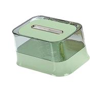 YunJove Boîte Mouchoirs Distributeur Serviettes Support Papier Rangement Automatique Pratique Fixation Murale pour Chambre Cuisine Salle de Bain Bureau