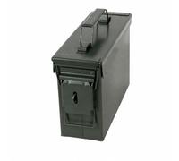 YunJove Caisse Rangement Étanche en Métal Couvercle à Charnière Sécurité pour Protéger Outils Quincaillerie Équipements Accessoires Contre la Poussière pour, S, Boîte En Acier Au Carbone