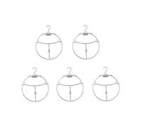 YunJove Ensemble de 5 Cintres Décoratifs pour sous-vêtements, Idéaux pour La Salle de Bain, pour Les Foulards et Les Serviettes, Petit