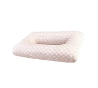 YunJove Oreiller Percage Coussin Percage Oreille Coussin Creux Housse Amovible Lavable Soutien Tête et Nuque Protection Auditive Adapté pour Dormeurs sur, Tuyau Kaki PE