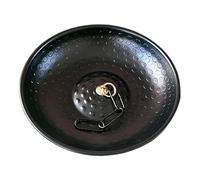 Yunmeryker Bassin de Chaîne de Pluie Récipient à Eau en Aluminium Coupelle d'ancrage de Chaîne D'Arrosage Bol Décoratif pour Gouttière Adapté à L'Amé, 28cm