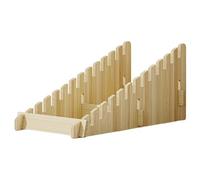 Yunmeryker Étagère de Sol En Bois pour Carrelage (1 Pièce), Support D'exposition et Solide, Installation et Transport Faciles, 12 Niveaux