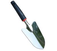 Yunmeryker Petite Pelle Jardinage, Transplantoir Manuel Compact, Outil Jardin Acier Inoxydable, pour Planter & Rempoter, Pelle Moyenne en Acier Inoxydable