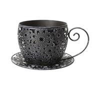 Yunmeryker Pot de Fleurs en Forme de Tasse à Café, Idéal pour Décorer Une Table dans La Cour.