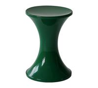 Yunmeryker Tabouret Ottoman, Design Nordique, Tabouret de Rangement Multifonctionnel, Fabriqué en Polypropylène Robuste, Forme de Sablier, Peut Servir de Table D, Vert
