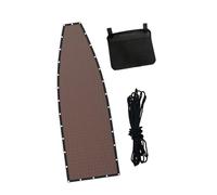 Yunmeryker Tissu de Rechange pour Fauteuil à Bascule, Revêtement de Hamac Incurvé pour Usage Intérieur et Extérieur, Résistant, Corde Incluse, Idéal pour, Café avec Poche