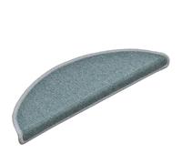 Yunovire Lot de 30 tapis d'escalier - 56 x 17 x 3 cm - Demi-ronds - En 100 % polypropylène tufté - Avec bandes adhésives double face - Antidérapant et lavable - Pour escaliers en bois - Avec
