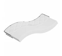 YUOGHRTFE Matelas en mousse 90 x 190 cm, moyennement doux, respirant et doux pour la peau, offre une expérience de sommeil agréable avec plusieurs couches pour un grand confort de couchage