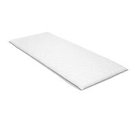 YUOGHRTFE Surmatelas 120 x 200 cm Visco mousse à mémoire de forme 6 cm | Respirant, soulagement de la pression, housse amovible lavable et silencieuse