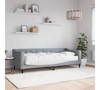YUOTYRKTEJRSG 2 en 1 Convertible canapé lit Matelas Mousse Gris 80 x 200 cm