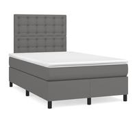 YUOTYRKTEJRSG Similicuir Tête de lit réglable LED 120x190 cm Gris