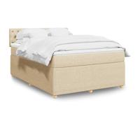 YUOTYRKTEJRSG Tissu en Polyester Ressorts ensachés 160x200 cm Crème | Sommier à lattes et matelas 160x200 cm Crème Tissu Ressort ensaché Surmatelas