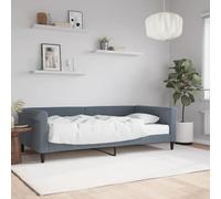 YUOTYRKTEJRSG Velours 2 en 1 canapé lit Lit de Jour Gris 100x200 cm