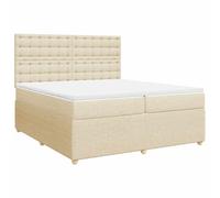 YUOTYRKTEJRSG Velours Doux Ressorts ensachés Lit 120x200cm Gris | Sommier à lattes avec Tête de lit et Matelas à ressorts Ensachés Gris clair 120x200cm Velours avec Surmatelas