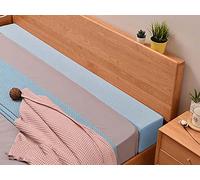 YURRO Pont de lit pour combler l'écart entre la tête de lit et le matelas, long coussin en mousse à mémoire de forme avec housse amovible, soulagement du cou et de la colonne vertébrale