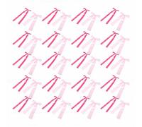 Yusat 40 Décorations Murales à Nœud Rose, Nœuds de Toile de Fond DIY avec 40 épingles de sûreté pour Anniversaire, Réception-Cadeau pour bébé, Fête de Mariage (Couleurs mélangées)