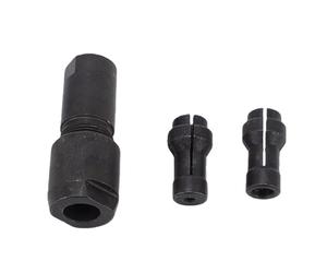 Yusat Adaptateur de Meuleuse D'angle vers Meuleuse Droite Kit de Conversion de Mandrin de 3 Mm 6 Mm avec Construction en Acier au Carbone pour le Meulage, le Polissage et le Ponça