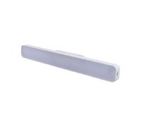 Yusat Barre Lumineuse LED Magnétique Lampe de Bureau LED Rechargeable Sous L'Armoire 3 Températures de Couleur Contrôle Tactile Rotatif à 90° Minuterie de 10 Minutes avec Base Col