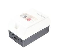 Yusat Disjoncteur de Protection de Moteur, 9-14A 220V 380V pour Moteur électrique, avec Coque ABS étanche IP55
