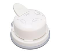 Yusat Poinçon D'angle 4 en 1, Poinçon D'angle en Papier Portable pour L'artisanat, Carte Photo (Blanche)