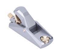 Yusat Raboteuse à Main à Angle Bas pour le Travail du Bois, Outil Modèle Miniature à 33 Degrés avec Corps en Laiton en Alliage D'aluminium pour le Travail du Bois Fin, la Coupe et