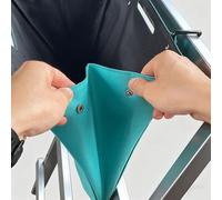 Yusat Sac à Outils pour échelle, Organisateur en Tissu Oxford avec Sangles élastiques et Poches Latérales pour échelles Pliantes Droites, Construction de Rénovation Domiciliaire