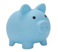 Yusat Tirelire pour Enfants, Jolie Tirelire en Forme de Cochon avec Grande capacité, en Plastique Incassable, pour Garçons et Filles, Cadeau d'anniversaire, de Pâques, de Noël (Bleu)