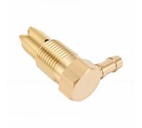 Yusat Valve de Ventilation de Réservoir de Carburant à Filetage Mâle NPTF de 1/2 Pouces, avec Raccord de Tuyau de 5/16 Pouces, Clapet Anti-retour Unidirectionnel pour Systèmes de