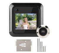 Yusat Visionneuse Caméra à Trou de Serrure pour Porte D'appartement 19 × 12 × 4 2, 4 Pouces Visionneuse de Porte Intelligente Tft écran Lcd 0, 3mp 95 Caméra Grand Angle