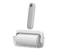 YUSUZH Rouleau de Papier déchirable, Brosse à Rouleau Collant, Rasoir en Peluche, Outil Nettoyage Noyau remplaçable, d'épilation for Animaux Compagnie, Tapis, 12 pièces pour Vêtements, Canapé(Grey)