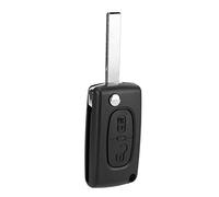 YUYTE 2 étuis Porte-Clés à Rabat pour Télécommande de Voiture, Coque ABS Durable pour Votre e Voiture, 107 207 307 308 407