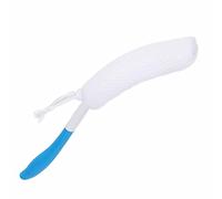 YUYTE Brosse de douche à long manche, design ergonomique pour une utilisation facile, brosse à dos de qualité supérieure avec éponge douce, facile à nettoyer et à sécher