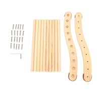 YUYTE Dossier de Sauna en Bois en Forme de S, Support Dorsal Ergonomique Antidérapant pour Les épaules, la Colonne Vertébrale du Cou avec Finition Texturée Sécurisée