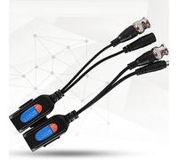 YUYTE Émetteur-récepteur Balun Vidéo de Puissance CCTV Passif pour HD-CVI HDTVI AHD avec intégré - Excellentes Performances jusqu'à 320 Mètres