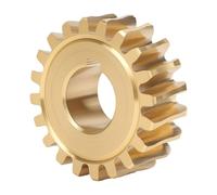 YUYTE Engrenage de Rechange de Tarière, 20 Dents en Laiton pour MTD | Laiton, Utilisation de Souffleuse à Neige, Ajustement de Tige Fendue, Compatible MTD 717-04449 717-04861 717-0528 917-0528