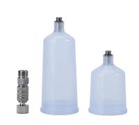 YUYTE Kit Aérographe Professionnel à Double Action JP-131T, avec Gobelet d'alimentation de Grande capacité pour des Applications Artistiques Polyvalentes