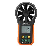 YUYTE Pm6252b Anemometer Planche PEAKMETER PM6252A Compteur Numérique de Vitesse du Vent avec Rétroéclairage LCD, Anémomètre Portatif Professionnel pour la Mesure du Volume