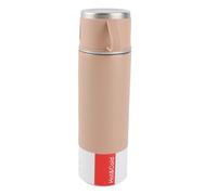 YUYTE Tasse Thermique Portative de Tasse d'acier Inoxydable de 500 Ml pour les Activités de Voyage, de Bureau et de Plein air (PINK)