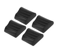YUYUETIME Accessoires pour pieds d'échelle en caoutchouc 40 x 20 MM Lot de 4 Pièces Embouts Antidérapants pour Escabeau Protection du Sol