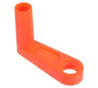 YUYUETIME Poignée d'enrouleur de Tuyau d'arrosage, poignée de Rechange pour Enrouleur de Tuyau, Accessoire de Jardinage Domestique, Plastique Orange, 13.5 x 9.2 x 4 cm, pour Hose Reel,